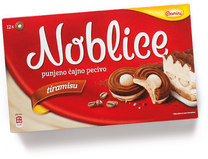 Noblice Tiramisu Pakovanje